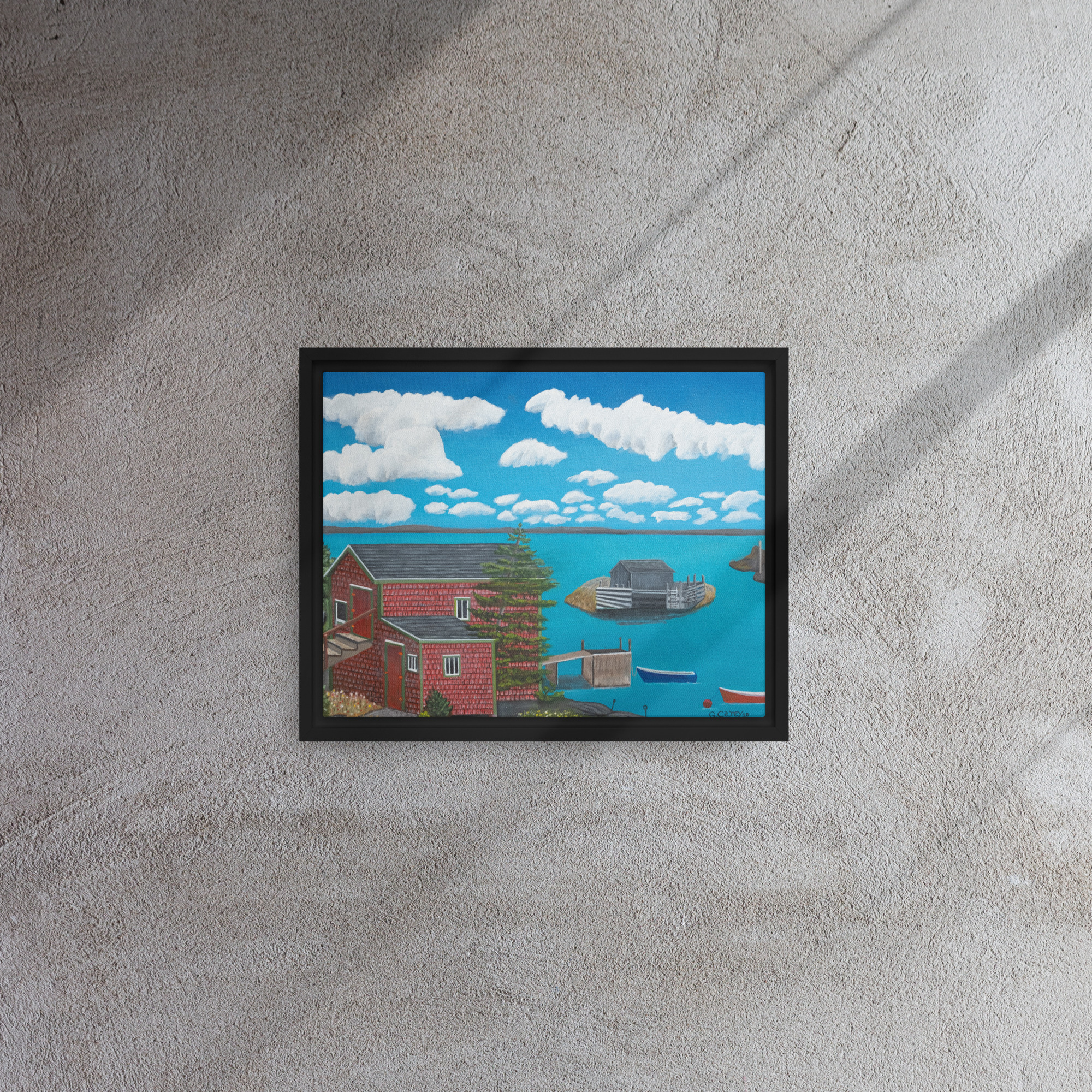 Nautical Artwork Printed Canvas | Bluerocks - Image 2