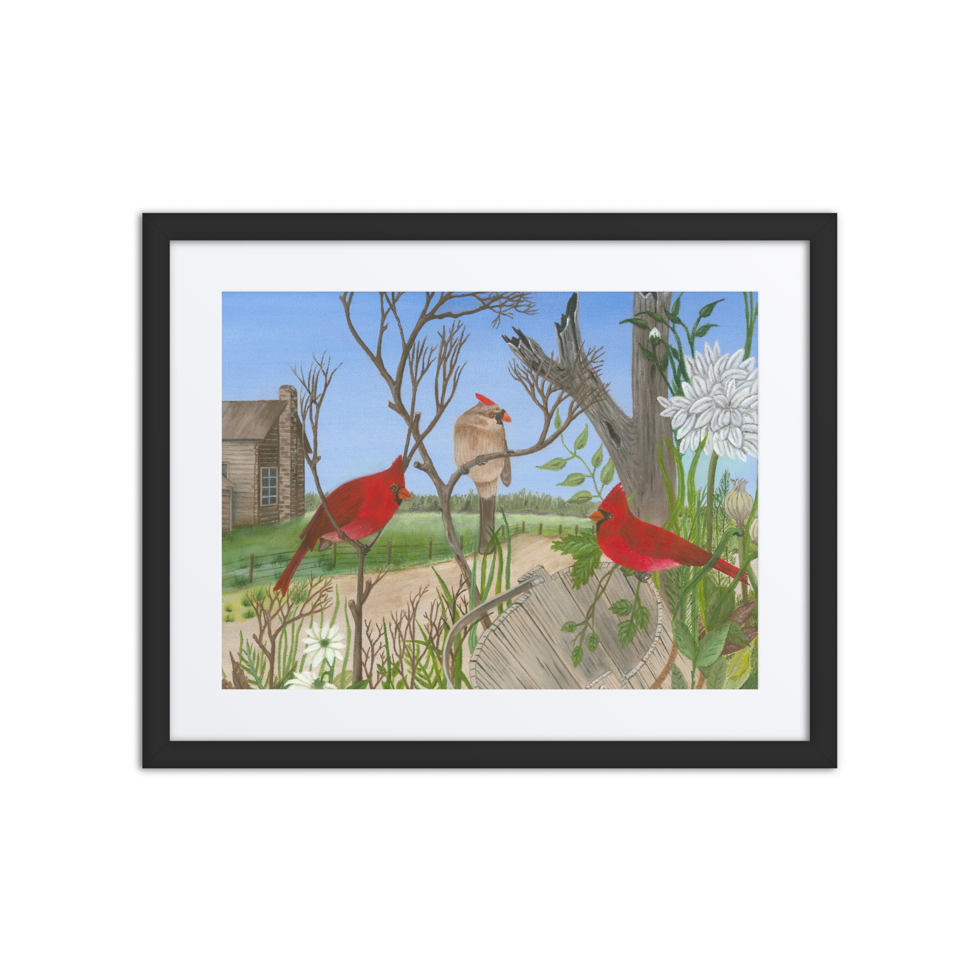 Farmhouse Wall Art | Cardinals - Image 2